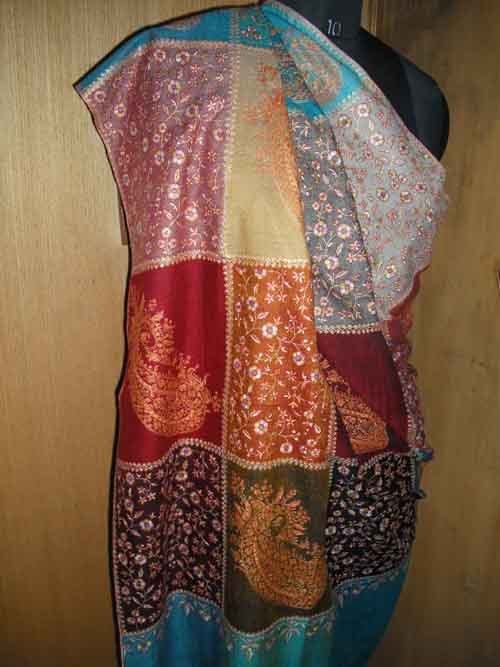 DIGNER EXCLUSIVE SHAWLS - Silk Blend, 70x35 Inches, Multicolor | Soft Texture, Unique Design, Lightweight, Durable, Elegant Style