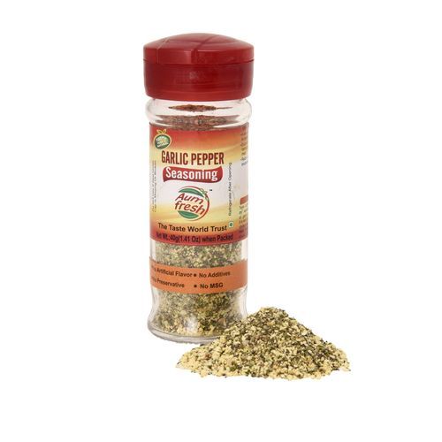 Brown-Green Garlic Pepper Seasoning