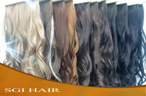 Brown Wavy Hair - Machine Weft
