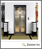Glass doors For Lift