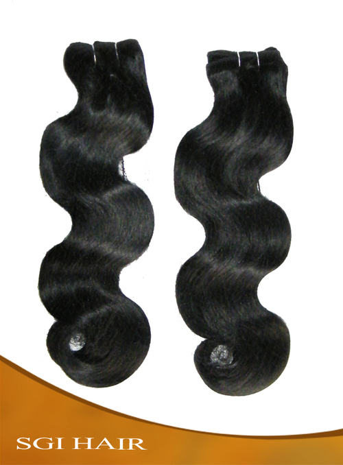 100% Virgin Indian Human Hair - Body Wave Weft