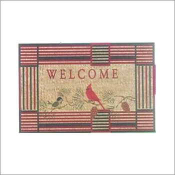 PVC Backed Natural Printed Mats