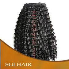 Virgin Deep Curly Human Weft Hair