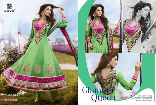 Unstitched silk suits