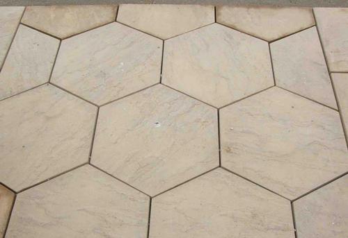 Hexagonal Pavers Block