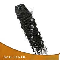 Machine Weft Curly Hair