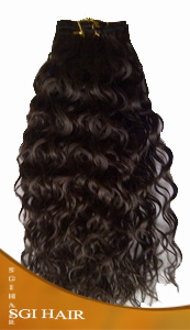  Deep Curly Human Hair - Machine Weft