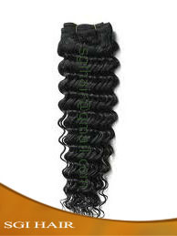 Deep Curly Indian Weft Hair