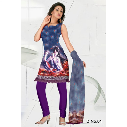 Digital Print Dress