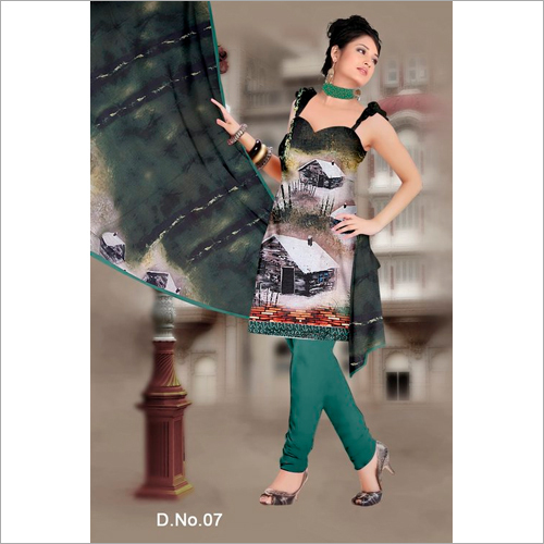 Digital Print Dress