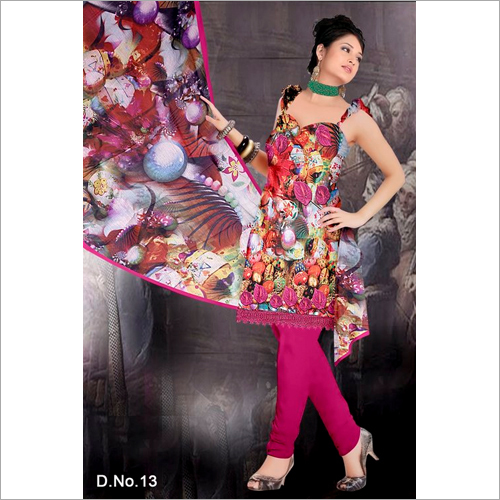 Digital Print Dress