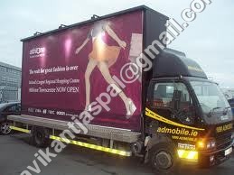 Advertising Mobile Van Building