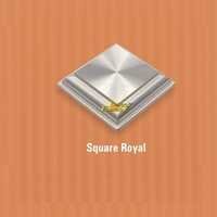 Square Royal Mirror Cap