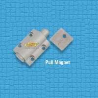 Brass Pull Magnet - Brass Material, Small, Medium & Large Sizes, Silver Color | Sturdy Design, Rust Proof, Easy Installation, Compact Design
