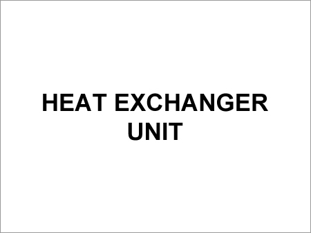 Heat Exchanger Unit