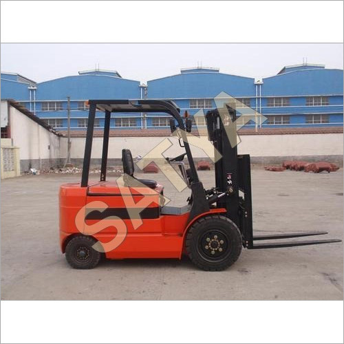 Battery Operated Forklift Truck - 1000 Kgs Capacity 2323 mm Closed Height | Orange Efficient EXIDE 48V/520 AH Traction Battery