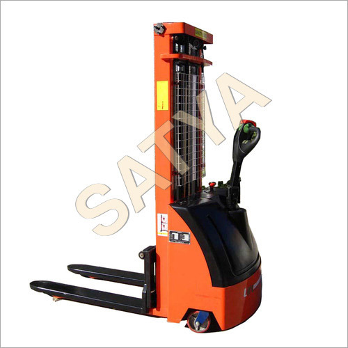 Electric Stacker - Electric Power Source, User Friendly Design | Accurate Dimensions, Easy Handling, Lift Heavy Loads, Superior Finish