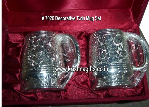Silver Mug Set