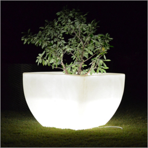 Plastic LED Planter