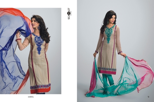 Net anarkali suits
