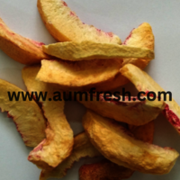 Freeze Dried Peach Pieces - Color: Light-Yellow
