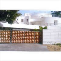Copper Compound Sliding Gate