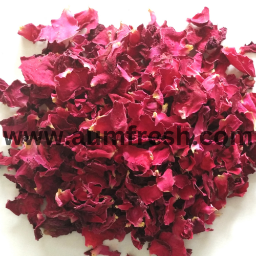Cold Dried Red Rose Petals