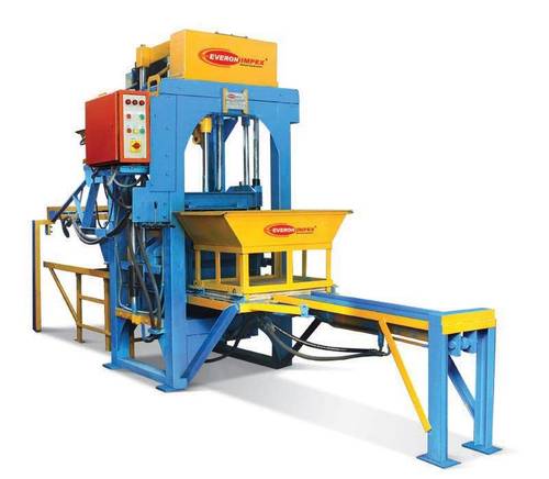 Fully Automatic Stationary Type Concrete Block Making Machine