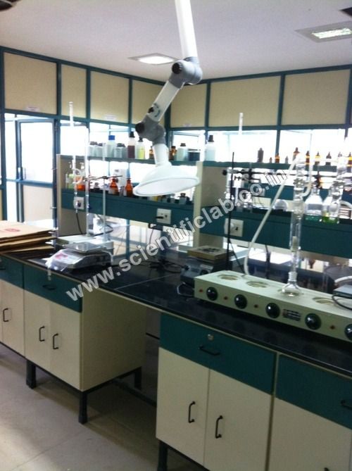 Steel Laboratory Center Analytical Table