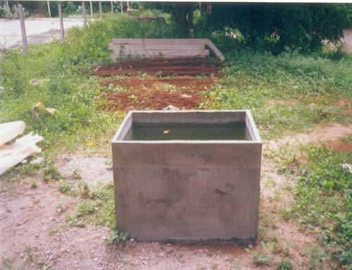 Cement water Storage Tank