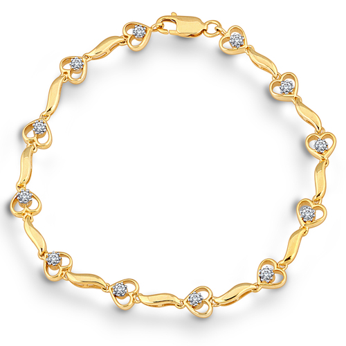 Fancy Diamond Bracelet