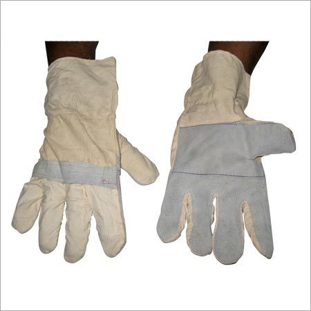Leather Cotton Gloves