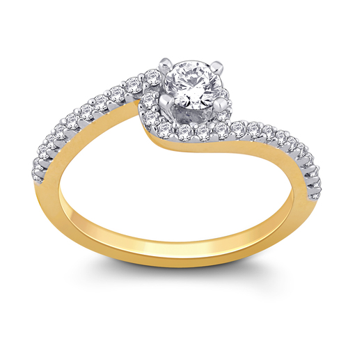 Dazzling Solitare Ring