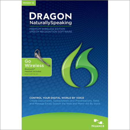 Dragon Naturally Speaking Premium Wireless 12