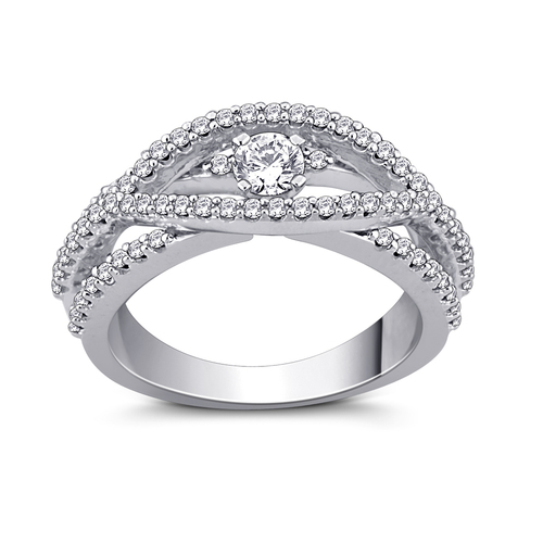Mordern and terndy Diamond Ring
