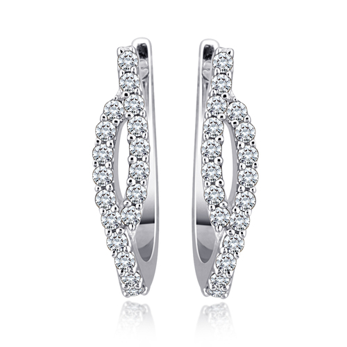 Sparkling Diamond Earring