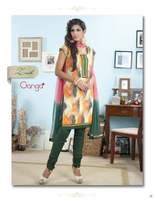 New Style Churidar Dress Material