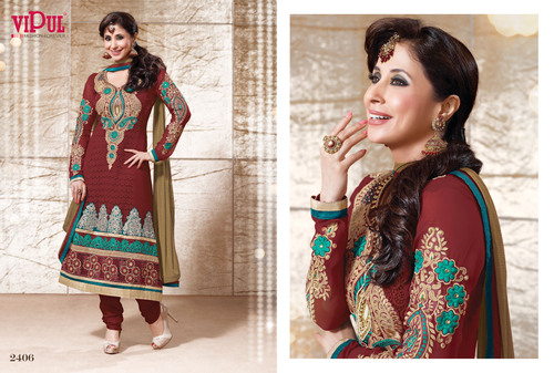 Heavy Embroidered Indian Suits