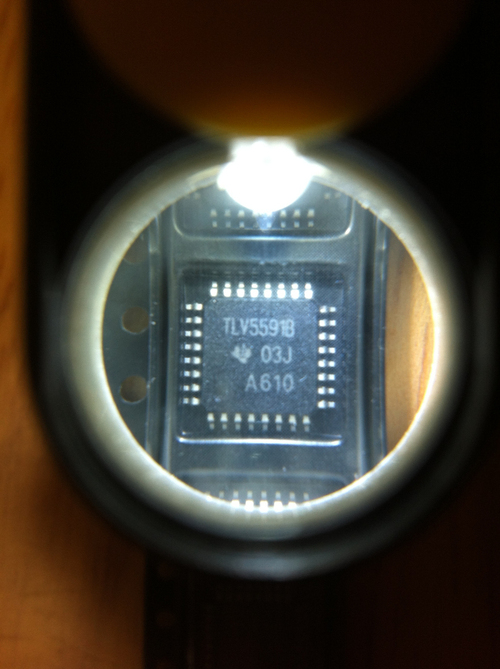 TLV5591B TI QFP32 By Texas Instruments