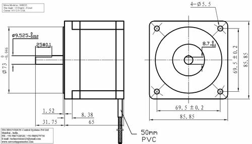 86HS35 Leadshine Stepping Motor 35Kgcm