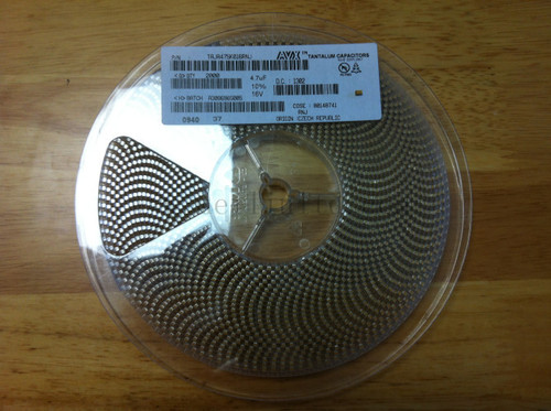 Avx Smd Tantalum Capacitor Taja475K016Rnj 4.7Uf 16