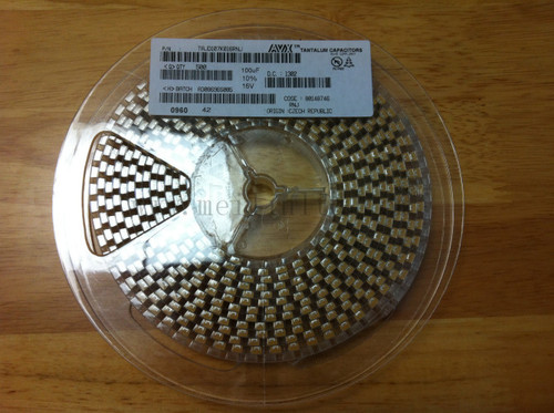 Avx Smd Tantalum Capacitor Tajd107K016Rnj 100Uf 16
