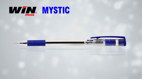 Blue Rubber Grip Pens