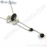 Latest New Fashionable Design Pearl Necklace Jewelry, 925 Sterling Silver Beaded Jewelry