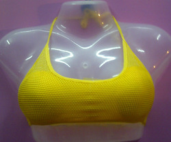 Plain Yellow Bra ( Padded Bra )