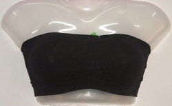 Black Tube Bra