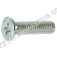 Cross Recessed Countersunk Head Screws