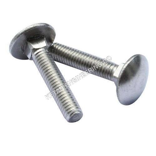 Silver Round Head Bolts