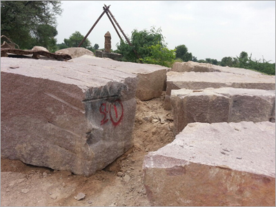 Bruno Red Granite Stone