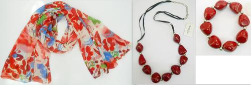 pPolyester Kurta With Necklace